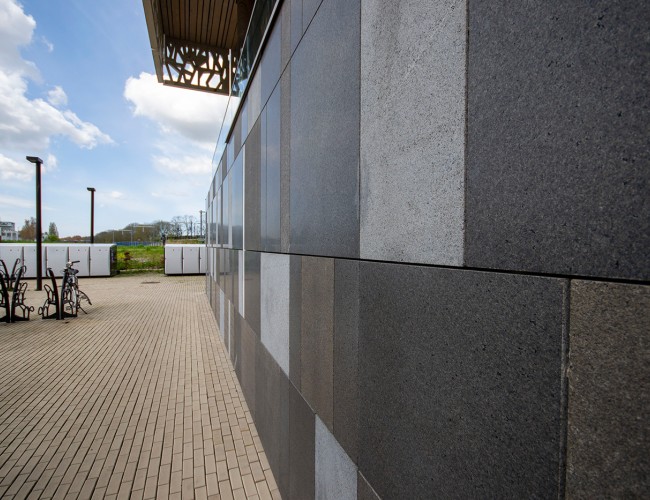 Gevels en wandbekleding van natuursteen